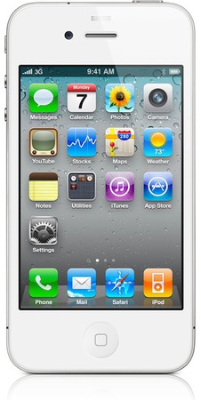 Смартфон APPLE iPhone 4 8GB White - Шали