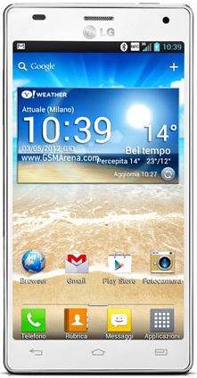 Смартфон LG Optimus 4X HD P880 White - Шали