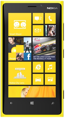 Смартфон NOKIA LUMIA 920 Yellow - Шали