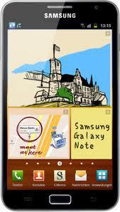 Смартфон Samsung Galaxy Note GT-N7000 Blue - Шали